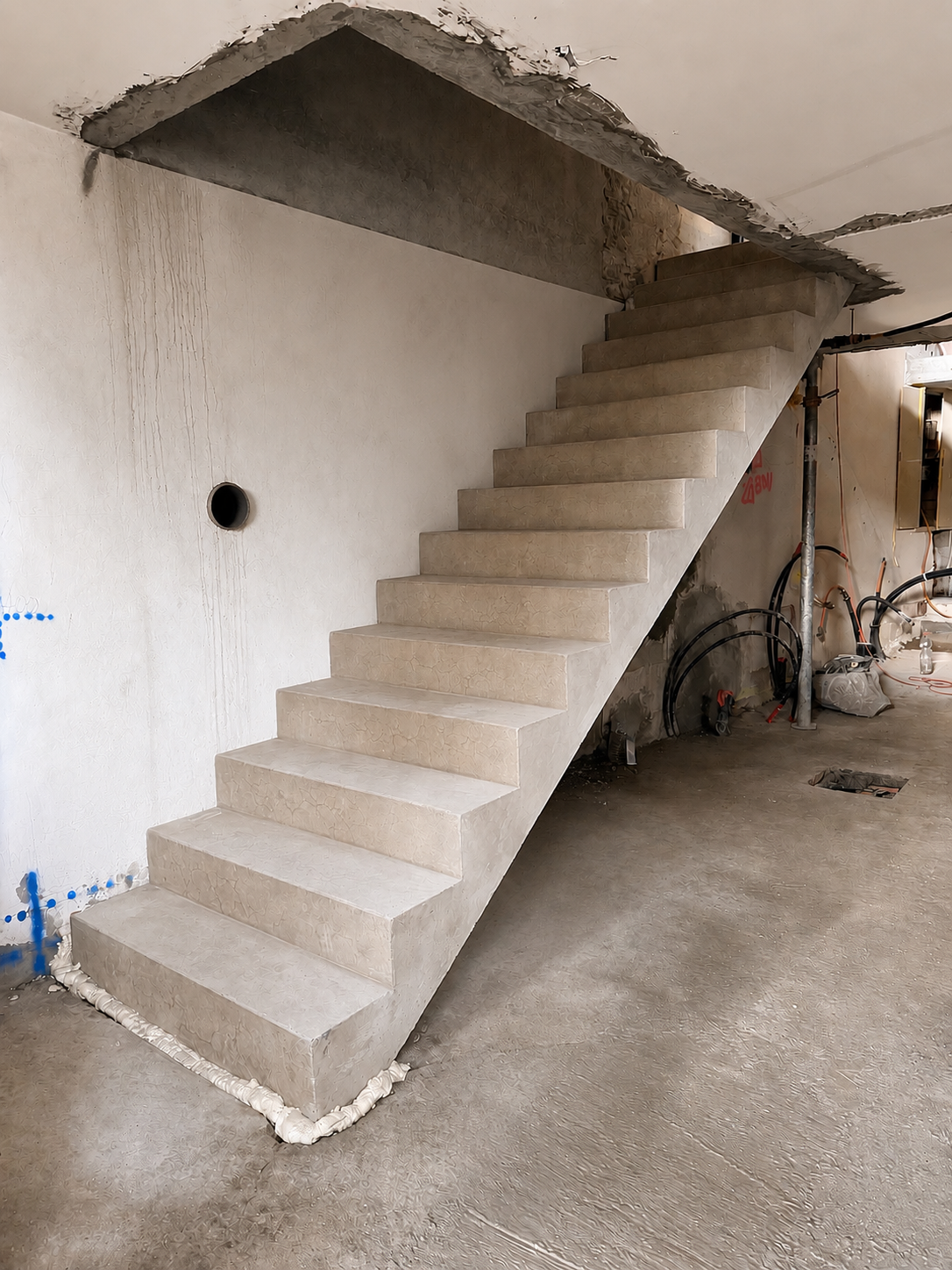 Escalier en béton