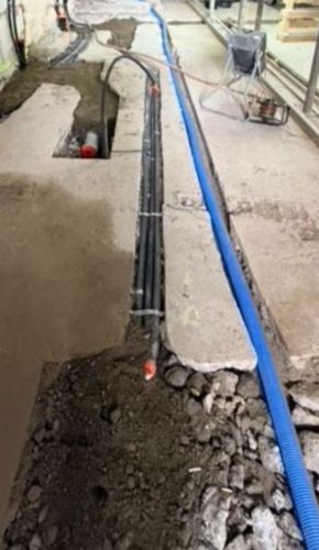 Travaux de canalisation