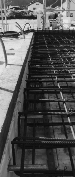 Travaux de ferraillage